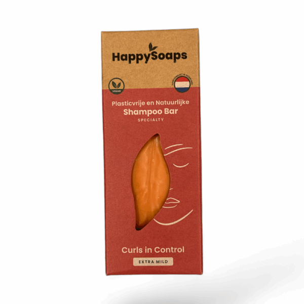 HappySoaps Shampoo Bar Curls in Control 100g, Extra Mild