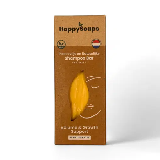 HappySoaps Shampoo Bar Volume and Growth Plant Keratin 100g