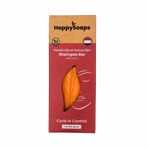 HappySoaps Shampoo Bar Curls in Control 100g, Extra Mild