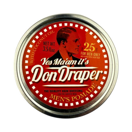 Don Draper Pomade Medium Hold 100ml, Ölbasiert, Vegan