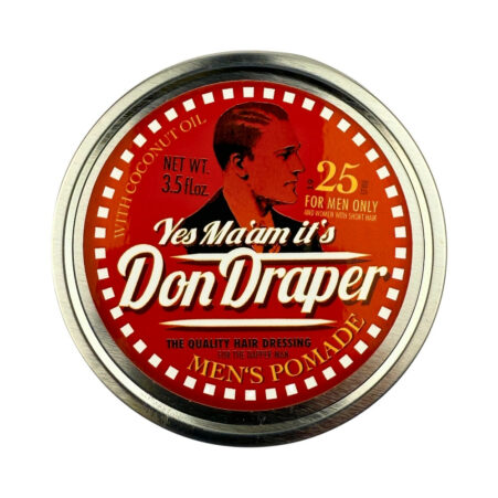 Don Draper Pomade Medium Hold 100ml, Ölbasiert, Vegan