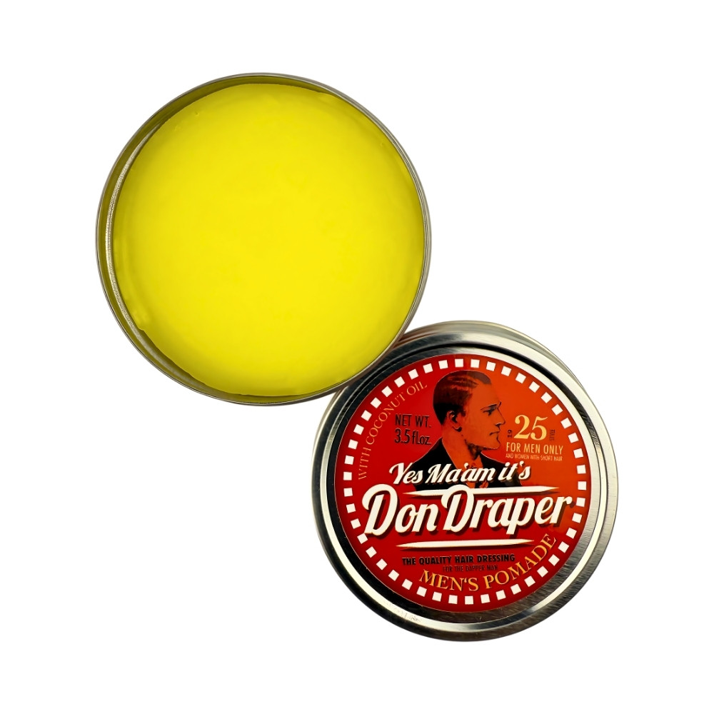 Don Draper Pomade Medium Hold 100ml, Ölbasiert, Vegan1