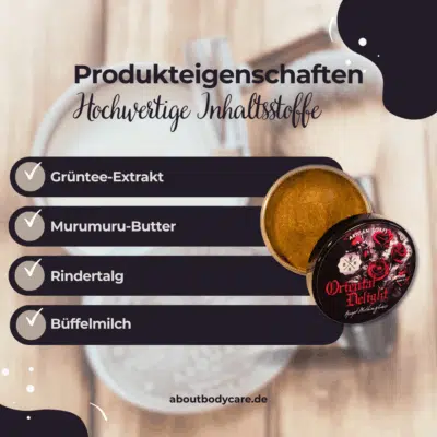 BBS Shaving Rasierseife Oriental Delight 125g - einfach Perfekt2