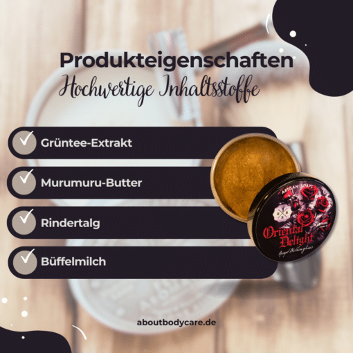 BBS Shaving Rasierseife Oriental Delight 125g - einfach Perfekt2