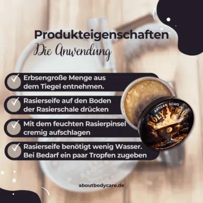 BBS Shaving Rasierseife Holy Grail4