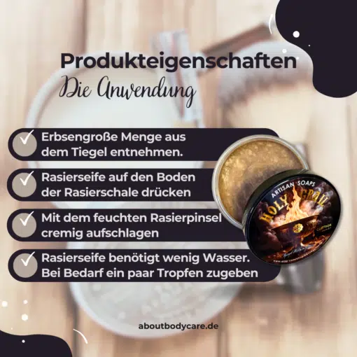 BBS Shaving Rasierseife Holy Grail4