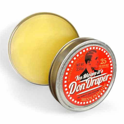 Don Draper Pomade Medium Hold 100ml, Ölbasiert, Vegan1
