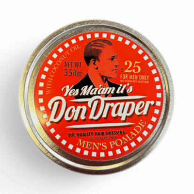 Don Draper Pomade Medium Hold 100ml, Ölbasiert, Vegan