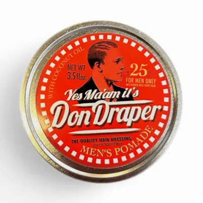 Don Draper Pomade Medium Hold 100ml, Ölbasiert, Vegan