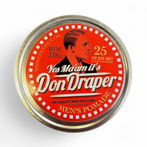 Don Draper Pomade Medium Hold 100ml, Ölbasiert, Vegan