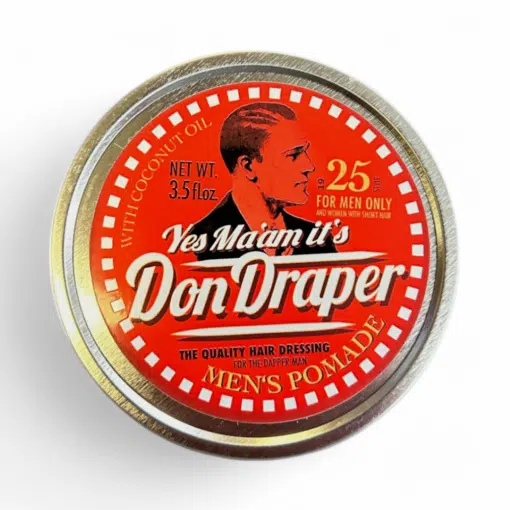 Don Draper Pomade Medium Hold 100ml, Ölbasiert, Vegan