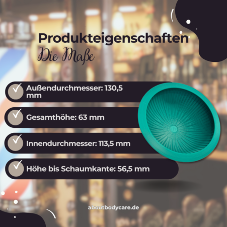 About Body Care Rasierschale Cloud Cannon P Zero - Peppermint Green1