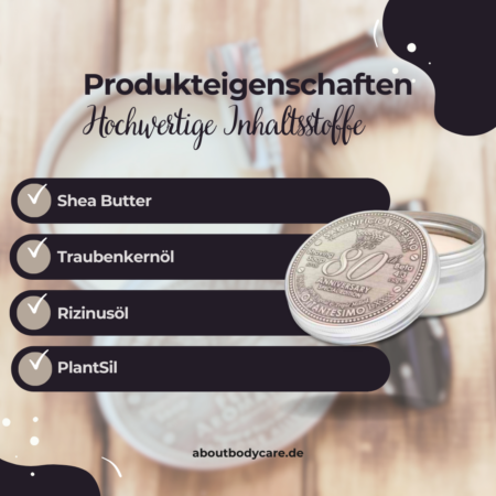 Saponificio Varesino Rasierseife 80th 150g, Jubiläumsedition2