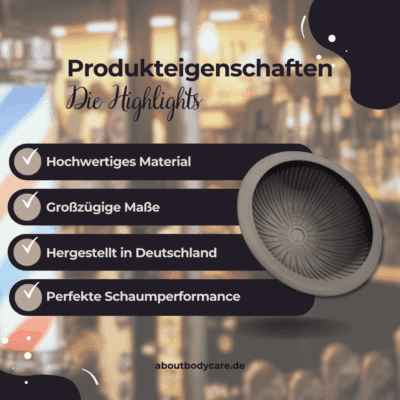 About Body Care Rasierschale Cloud Cannon P Zero XL - Black2