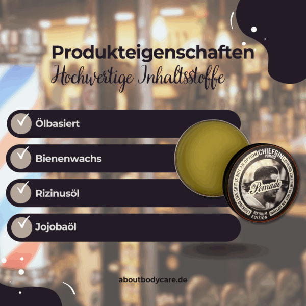 Chiefgin Pomade Medium Edition, 80ml2