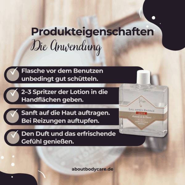 Le Père Lucien After Shave Lotion Cerise 100ml3