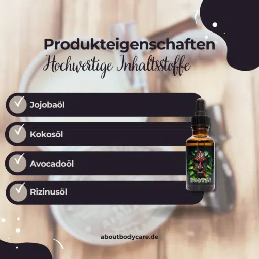 E&S Rasage Bartöl Exotiki 30ml2