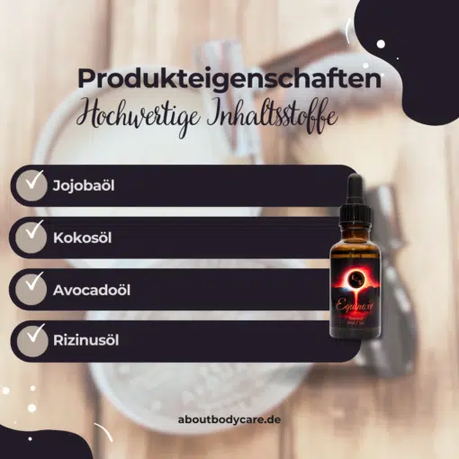 E&S Rasage Bartöl Equinoxe 30ml2