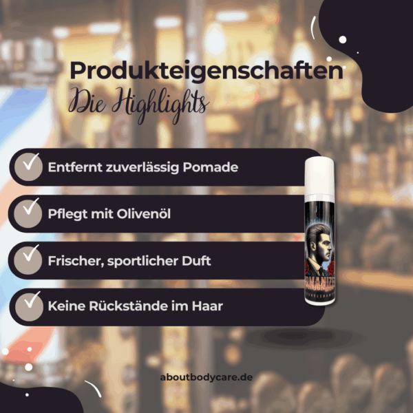 Womanizer Haarshampoo Pomade Down M 250ml3