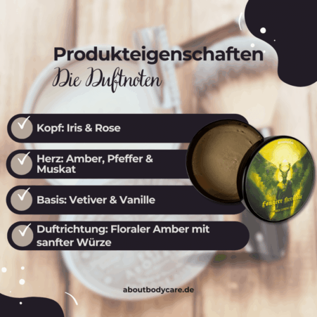 Grooming Cult Rasierseife Fougere Heraldic 114g1