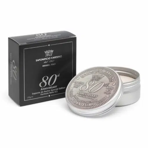 Saponificio Varesino Rasierseife 80th 150g, Jubiläumsedition