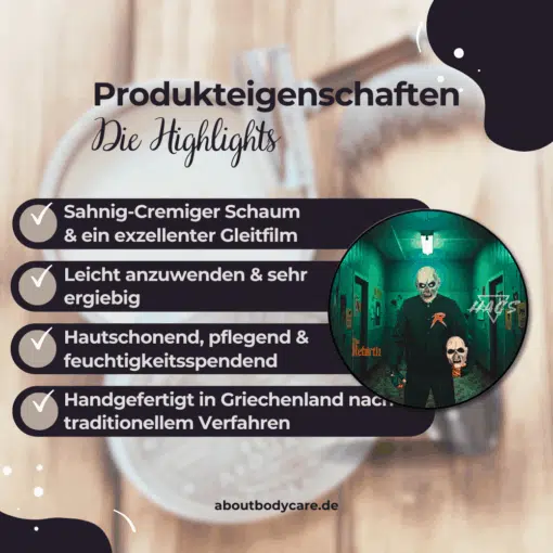 HAGS Rasierseife The Rebirth 114g, Limited Edition3