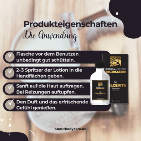 Officina Artigiana Aftershave Dolcevita 100ml4
