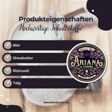 Ariana & Evans Rasierseife Plum & Bliss 157ml2