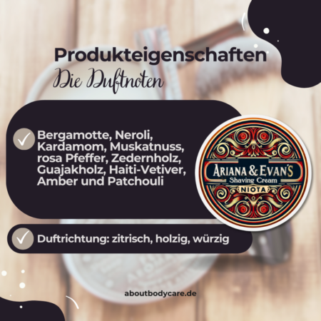 Ariana & Evans Rasierseife Niota 157ml1