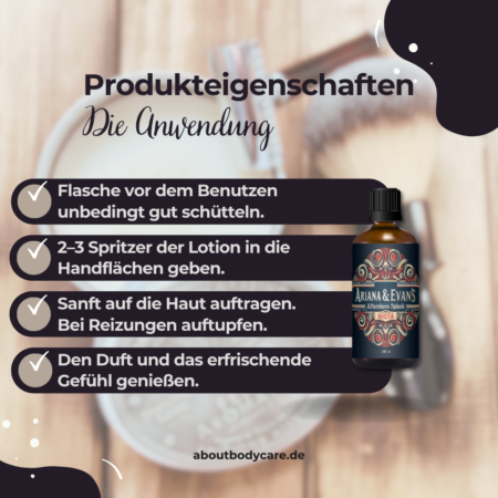 Ariana & Evans Aftershave Niota 100ml4