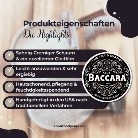 Ariana & Evans Rasierseife Club Baccara 157ml3