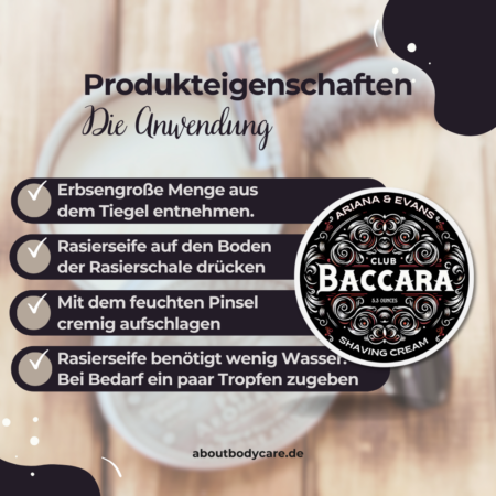 Ariana & Evans Rasierseife Club Baccara 157ml4