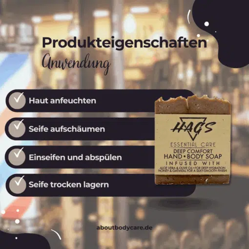 HAGS Körperseife The Rebirth 115-125g, Limited Edition2