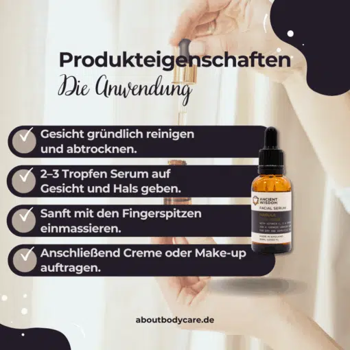 Ancient Wisdom Gesichtsserum Marula 30ml3