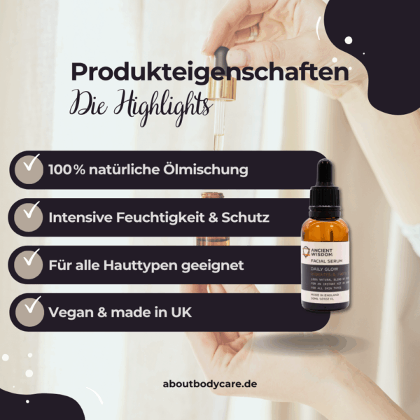 Ancient Wisdom Gesichtsserum Daily-Glow 30ml2