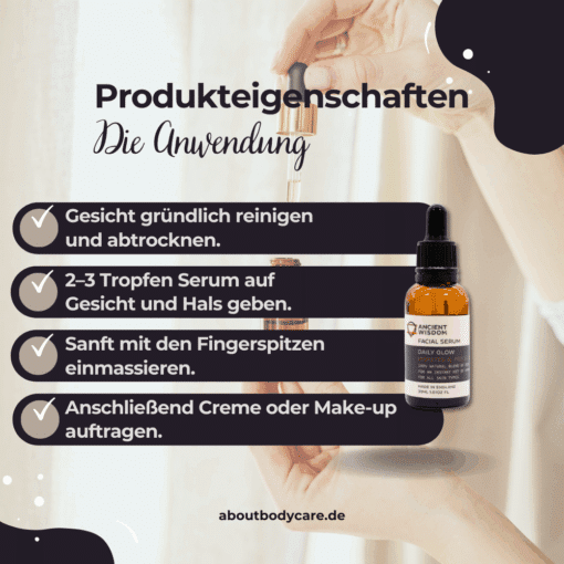 Ancient Wisdom Gesichtsserum Daily-Glow 30ml3