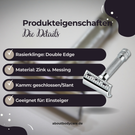 Merkur Rasierhobel 37C Slant CC2