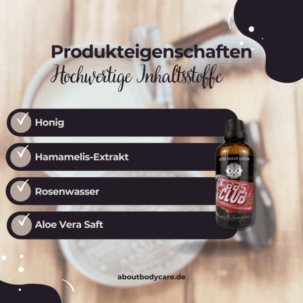 BBS Shaving Aftershave Lotion BBS Club 100ml2