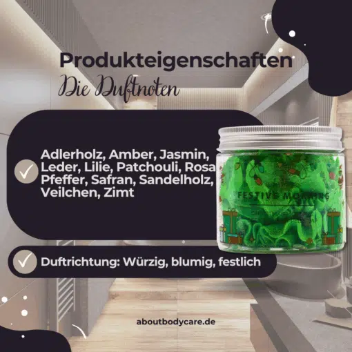 Ancient Wisdom Schlagseife Festive Morning 120g1