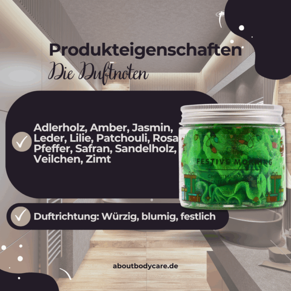 Ancient Wisdom Schlagseife Festive Morning 120g1