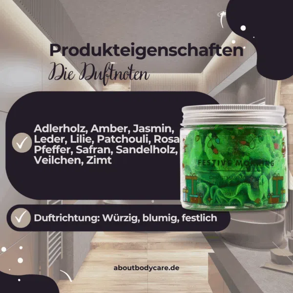 Ancient Wisdom Schlagseife Festive Morning 120g1