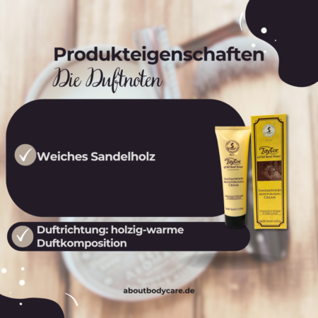 Taylor of Old Bond Street Gesichtscreme Sandalwood 75ml1