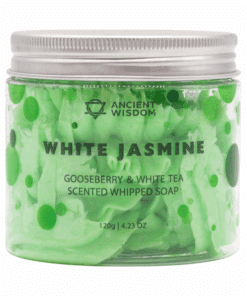 Ancient Wisdom Schlagseife White Jasmin 120g
