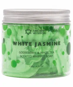Ancient Wisdom Schlagseife White Jasmin 120g