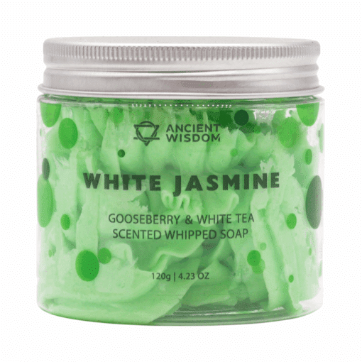 Ancient Wisdom Schlagseife White Jasmin 120g
