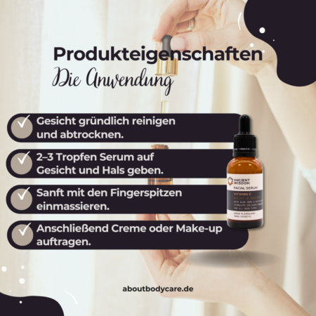 Ancient Wisdom Gesichtsserum Vitamin-C 30ml3