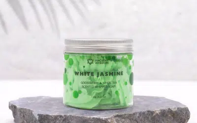 Ancient Wisdom Schlagseife White Jasmin 120g6