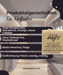 HAGS Körperseife Cha Nova 115-125g1