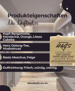 HAGS Körperseife Cha Nova 115-125g1