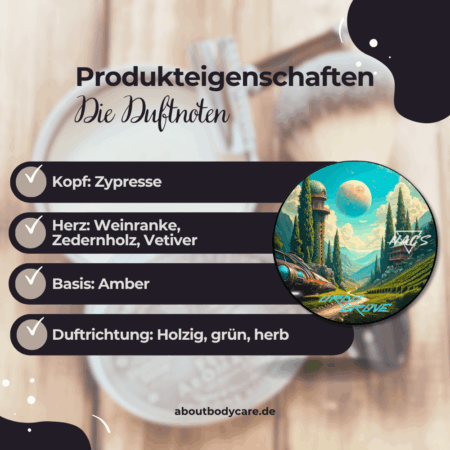 HAGS Rasierseife Orbit Grove 114g1